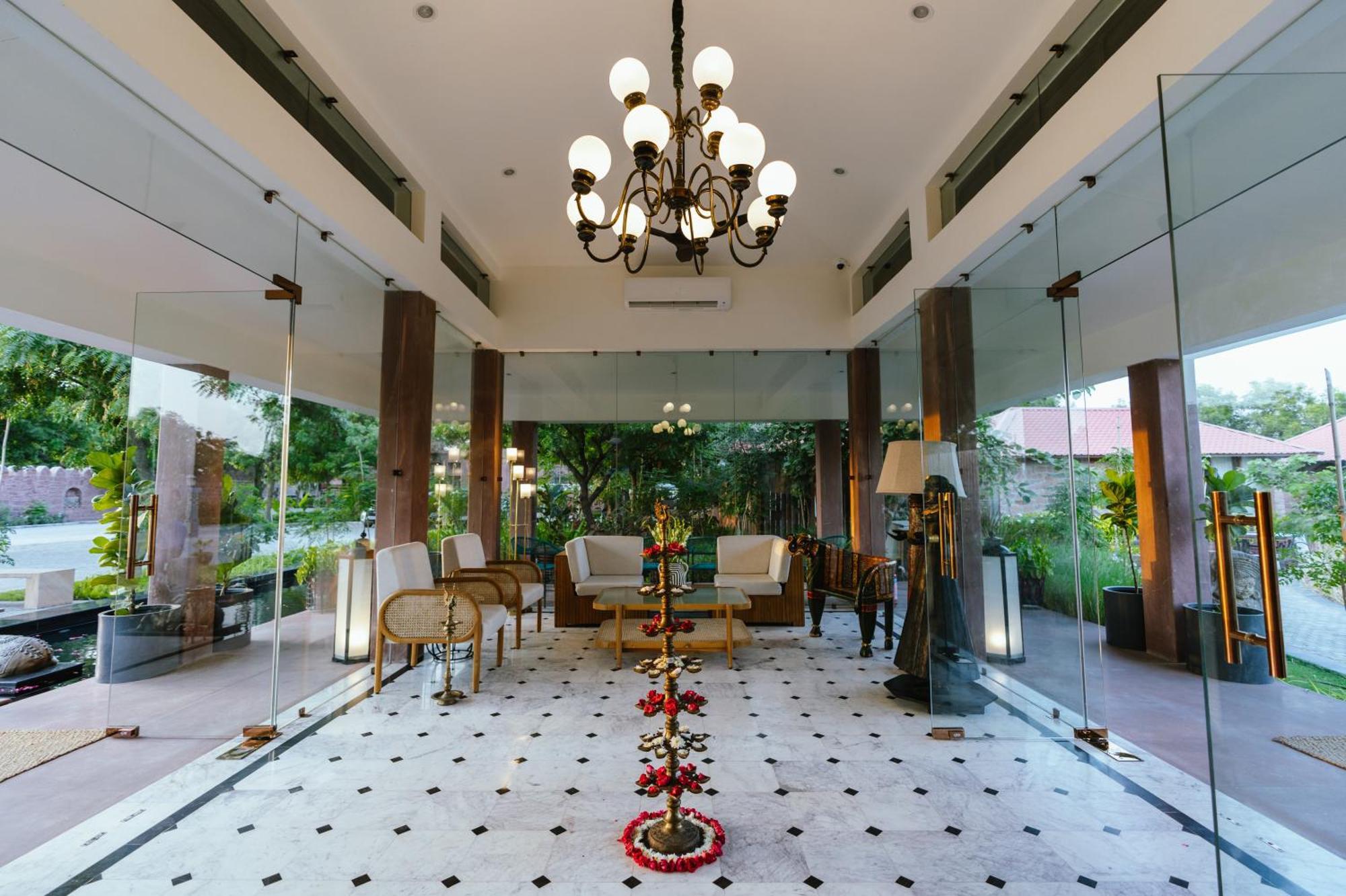 Surpura Bagh - A Luxury Boutique Resort - Pure Vegetarian จ๊อดปูร์ ภายนอก รูปภาพ