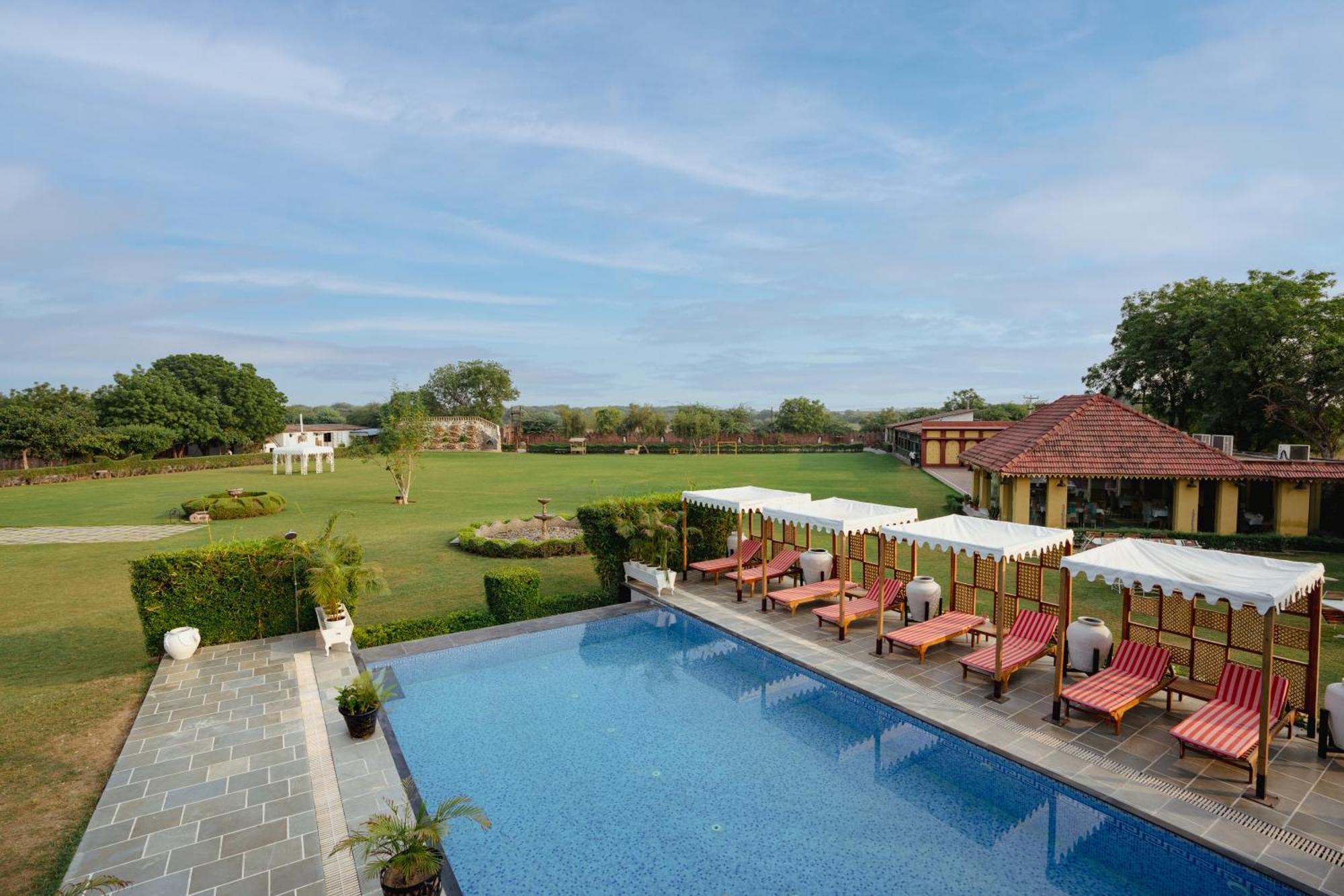 Surpura Bagh - A Luxury Boutique Resort - Pure Vegetarian จ๊อดปูร์ ภายนอก รูปภาพ